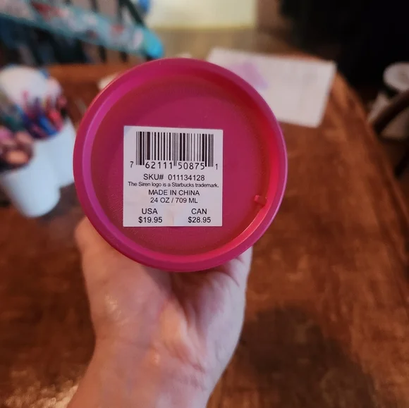 Starbucks Gradient Tumbler - Yellow and Pink - Picture 2 of 3